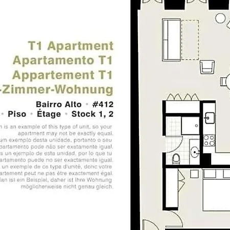 Serviced Bairro Alto 4*
