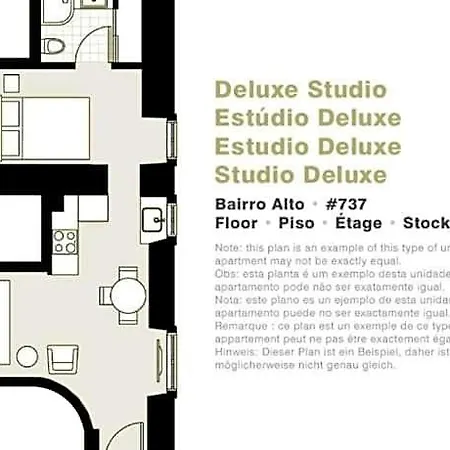 Serviced Bairro Alto מלון 4*