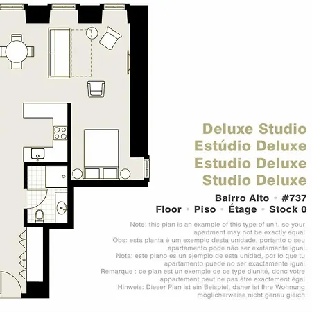 酒店 Serviced Bairro Alto 4*
